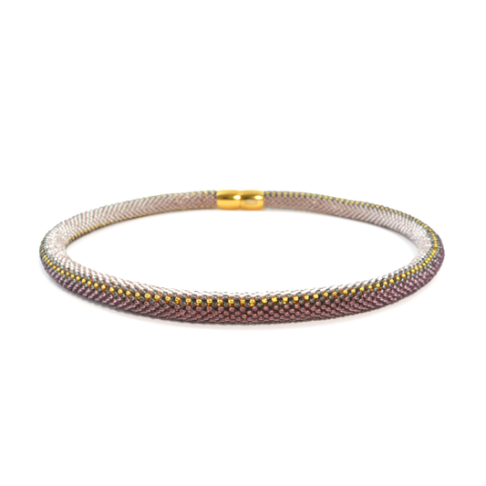 Collier "Trinity - Golden Dots"