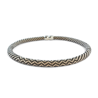 necklace "Trinity - Wavy Lines"