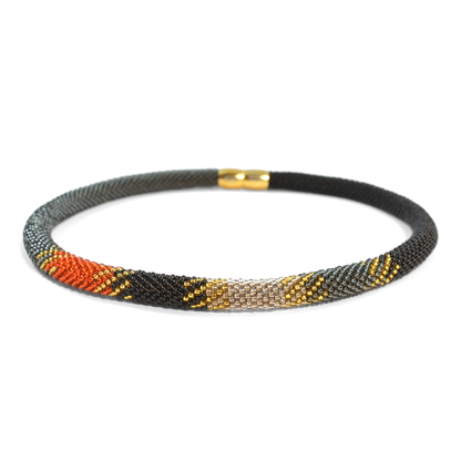 necklace "Trinity - Winter Zones"