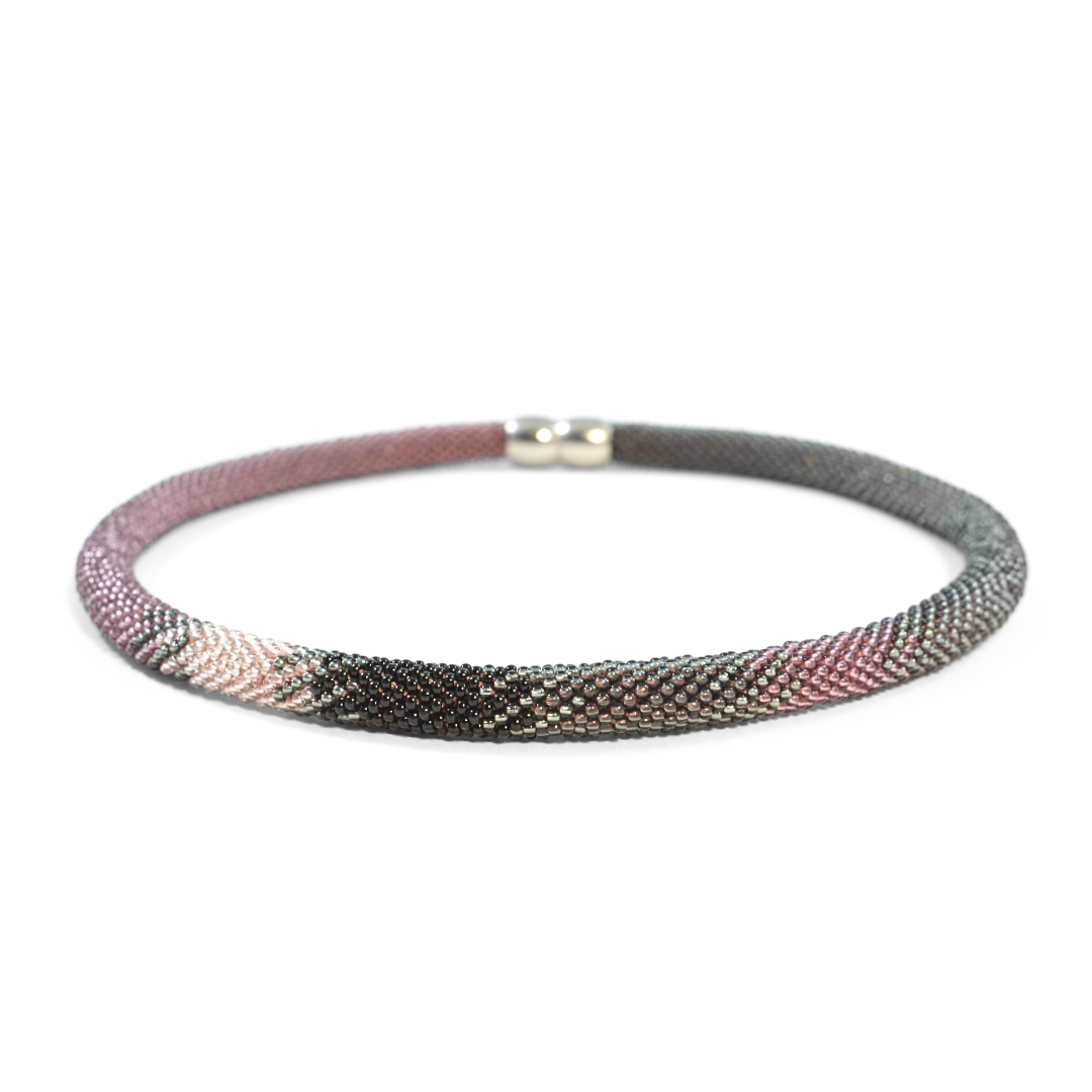 necklace "Trinity - Winter Zones"