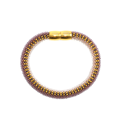 Armband "Trinity - Golden Dots"
