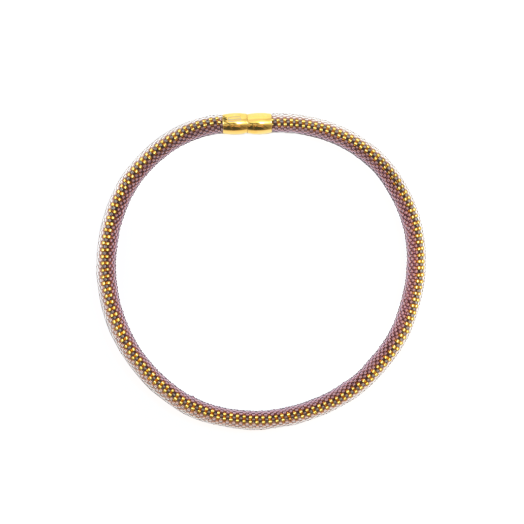 Collier "Trinity - Golden Dots"