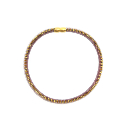 Collier "Trinity - Golden Dots"