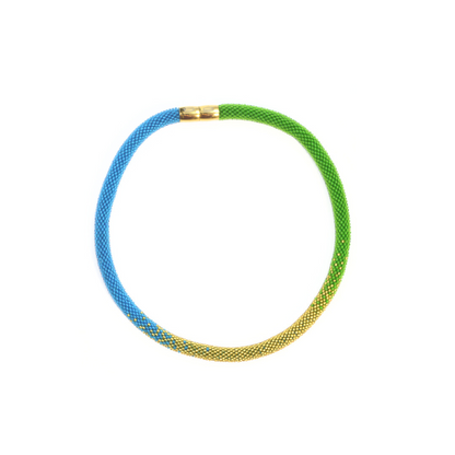 necklace "Trinity Sunset"