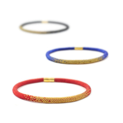 necklace "Trinity Sunset"