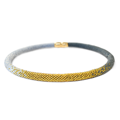 necklace "Trinity Sunset"