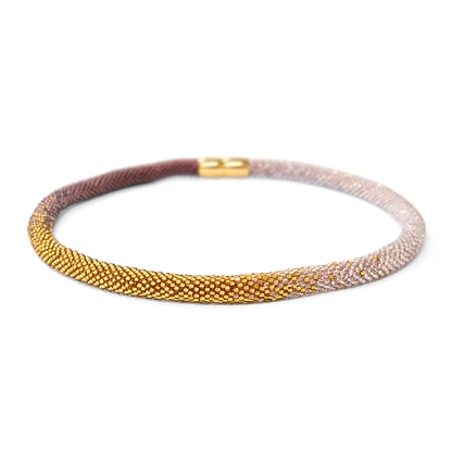 necklace "Trinity Sunset"