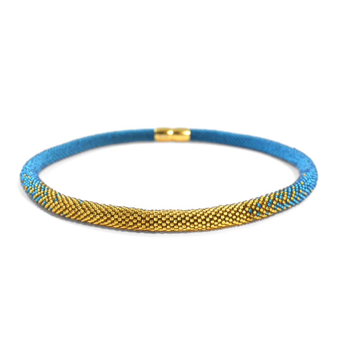 necklace "Trinity Sunset"