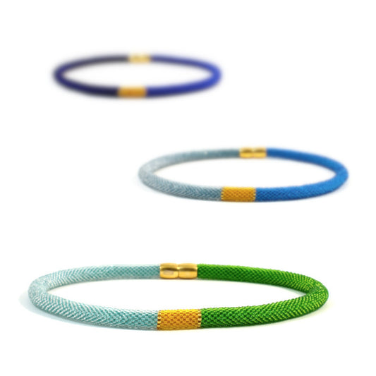 Collier "Trinity Tricolore"