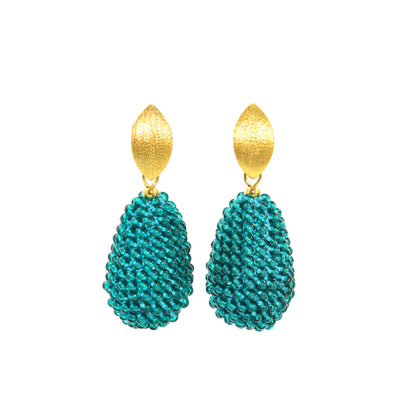 stud earrings "Trinity Drop"
