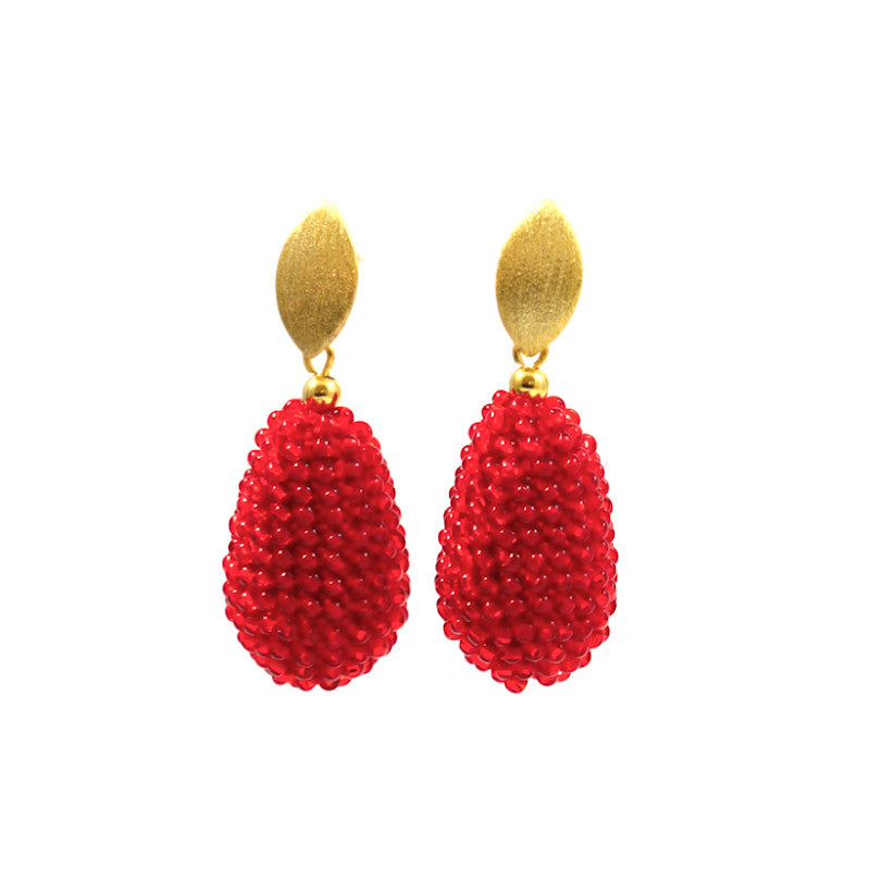 stud earrings "Trinity Drop"
