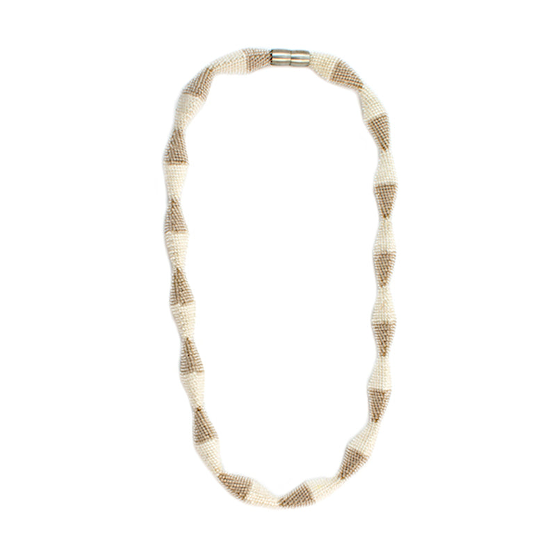 long necklace "Trinity Zig-Zag"