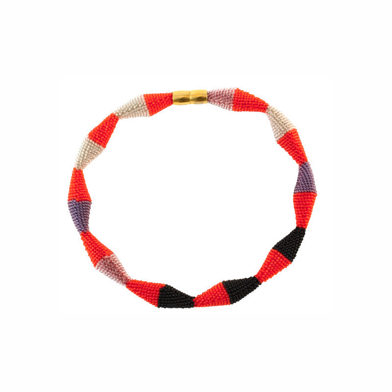 Collier "Trinity Zick-Zack"
