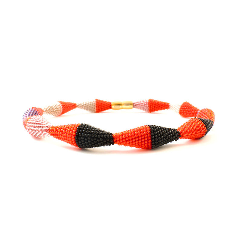 Collier "Trinity Zick-Zack"