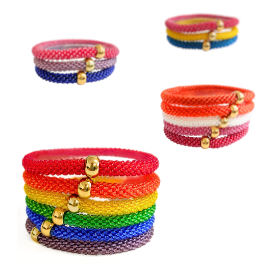 Armband "Connected" Pride-Set